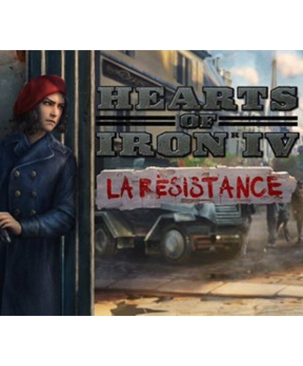 Hearts of Iron IV - La Résistance DLC Steam Key GLOBAL